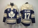 Jerseys Factory Cheap Maple Leafs #17 Wendel Clark Blue Sawyer H
