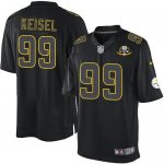Jerseys Factory Cheap Nike Steelers #99 Brett Keisel Black With