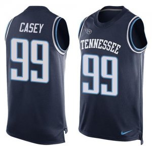 Jerseys Factory Cheap Nike Titans #99 Jurrell Casey Navy Blue Al