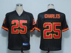 Jerseys Factory Cheap Chiefs #25 Jamaal Charles Black Stitched N