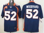 Jerseys Factory Cheap Nike Broncos #52 Wesley Woodyard Navy Blue