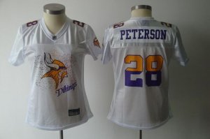 Jerseys Factory Cheap Vikings #28 Adrian Peterson White 2011 Wom