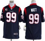 Jerseys Factory Cheap Nike Texans #99 J.J. Watt Navy Blue Team C