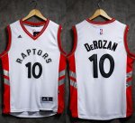 Jerseys Factory Cheap Revolution 30 Raptors #10 DeMar DeRozan Wh