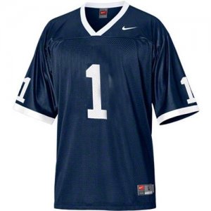 Jerseys Factory Cheap Nittany Lions #1 Joe Paterno Navy Blue Emb