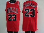Jerseys Factory Cheap Bulls #23 Michael Jordan Embroidered Red N