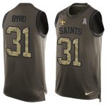 Jerseys Factory Cheap Nike Saints #31 Jairus Byrd Green Men's St