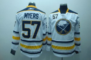 Jerseys Factory Cheap Sabres #57 Tyler Myers Embroidered White T