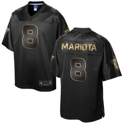 Jerseys Factory Cheap Nike Titans #8 Marcus Mariota Pro Line Bla