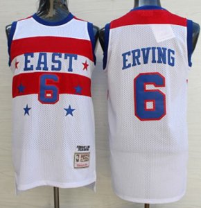 Jerseys Factory Cheap 76ers #6 Julius Erving White 1980 All Star Jerseys Factory Cheap 76ers #6 Julius Erving White 1980 All Star