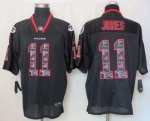 Jerseys Factory Cheap Nike Falcons #11 Julio Jones New Lights Ou