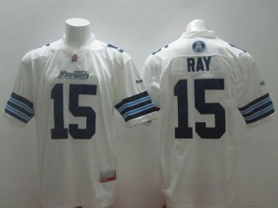 Jerseys Factory Cheap Argonauts #15 Ricky Ray White Stitched CFL