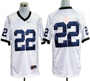 Jerseys Factory Cheap Nittany Lions #22 White Embroidered NCAA J