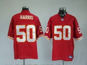Jerseys Factory Cheap Chiefs #50 N. Harris Red Stitched NFL Jers