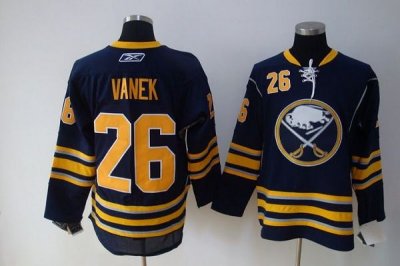 Jerseys Factory Cheap Sabres #26 Thomas Vanek Embroidered Blue T