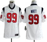 Jerseys Factory Cheap Nike Texans #99 J.J. Watt White Men's Embr
