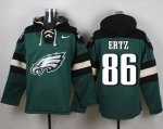Jerseys Factory Cheap Nike Eagles #86 Zach Ertz Midnight Green P