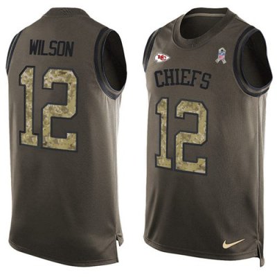 Jerseys Factory Cheap Nike Chiefs #12 Albert Wilson Green Men's