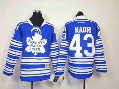 Jerseys Factory Cheap Maple Leafs #43 Nazem Kadri Blue 2014 Wint