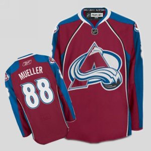 Jerseys Factory Cheap Avalanche #88 Peter Mueller Embroidered Re