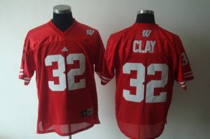 Jerseys Factory Cheap Badgers #32 Red Embroidered NCAA Jersey