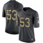Jerseys Factory Cheap Nike Raiders #53 Malcolm Smith Black Men's