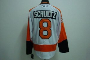 Jerseys Factory Cheap Flyers #8 Dave Schultz Embroidered Winter