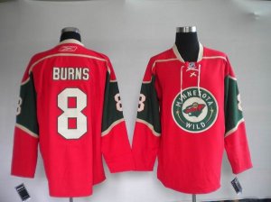 Jerseys Factory Cheap Wild #8 Brent Burns Embroidered Red NHL Je Jerseys Factory Cheap Wild #8 Brent Burns Embroidered Red NHL Je