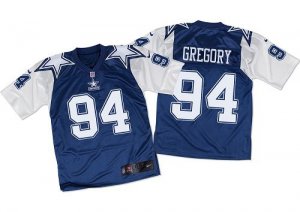 Jerseys Factory Cheap Nike Cowboys #94 Randy Gregory Navy Blue/W