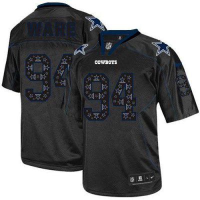 Jerseys Factory Cheap Nike Cowboys #94 DeMarcus Ware New Lights