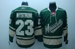 Jerseys Factory Cheap Wild #23 Nystrom Embroidered Green NHL Jer Jerseys Factory Cheap Wild #23 Nystrom Embroidered Green NHL Jer