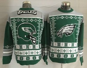 Jerseys Factory Cheap Nike Eagles Men's Ugly Sweater