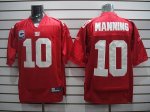 Jerseys Factory Cheap Giants Eli Manning #10 Stitched Red NFL Je