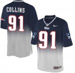 Jerseys Factory Cheap Nike Patriots #91 Jamie Collins Navy Blue/
