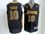 Jerseys Factory Cheap Revolution 30 Lakers #10 Steve Nash Black(