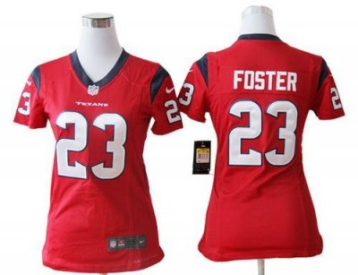 Jerseys Factory Cheap Nike Texans #23 Arian Foster Red Alternate
