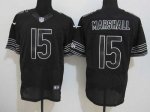 Jerseys Factory Cheap Nike Bears #15 Brandon Marshall Black Shad
