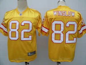 Jerseys Factory Cheap Buccaneers #82 Kellen Winslow Yellow Stitc