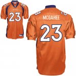 Jerseys Factory Cheap Broncos #23 Willis McGahee Orange Stitched