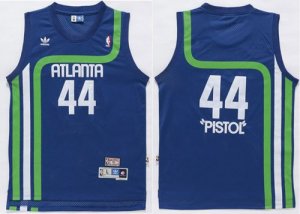 Jerseys Factory Cheap Hawks #44 Pete Maravich Light Blue "Pistol
