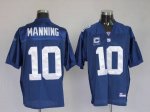 Jerseys Factory Cheap Giants Eli Manning #10 Stitched Blue Team