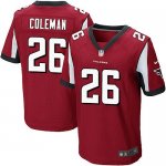 Jerseys Factory Cheap Nike Falcons #26 Tevin Coleman Red Team Co