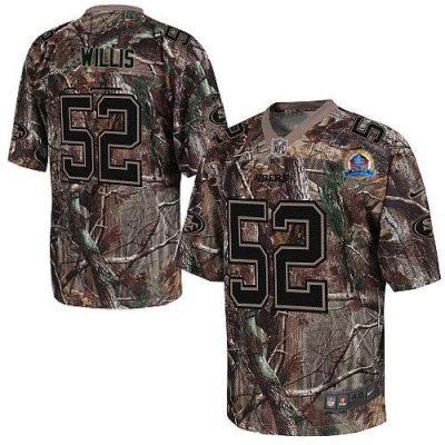 Jerseys Factory Cheap Nike 49ers #52 Patrick Willis Camo With Ha