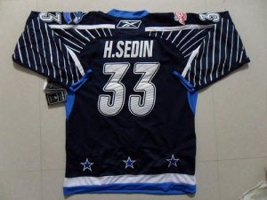 Jerseys Factory Cheap Canucks #33 H.Sedin 2011 All Star Embroide
