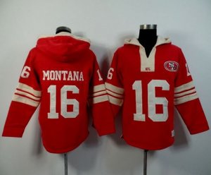Jerseys Factory Cheap San Francisco 49ers #16 Joe Montana Red Pl
