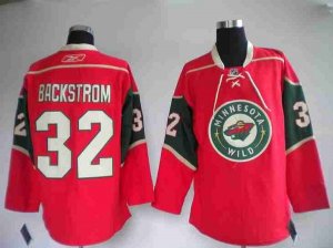 Jerseys Factory Cheap Wild #32 Niklas Backstrom Embroidered Red Jerseys Factory Cheap Wild #32 Niklas Backstrom Embroidered Red
