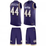 Jerseys Factory Cheap Nike Ravens #44 Kyle Juszczyk Purple Team
