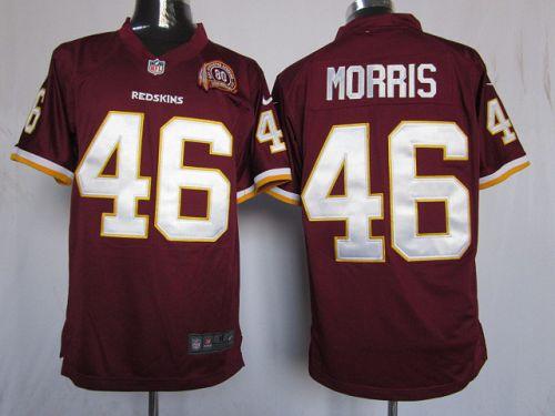 Jerseys Factory Cheap Nike Redskins #46 Alfred Morris Burgundy R