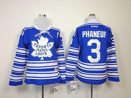 Jerseys Factory Cheap Maple Leafs #3 Dion Phaneuf Blue 2014 Wint