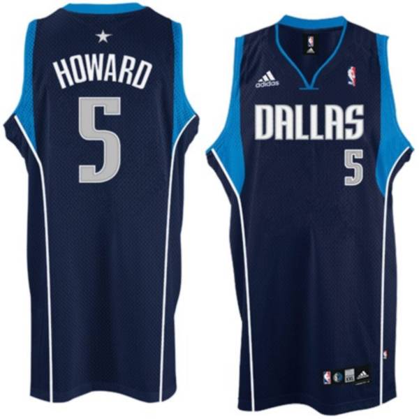 Jerseys Factory Cheap Mavericks #5 Josh Howard Embroidered NBA B